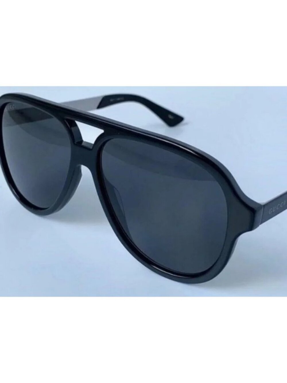 Authentic- New - Gucci Men’s Sunglasses GG0688S 001 Black/ Gray - Picture 6 of 12